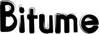Bitume Font