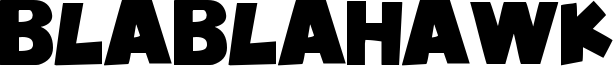 BlablaHawk Font