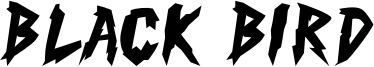 Black Bird Font