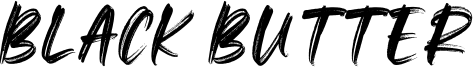 Black Butter Font