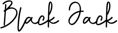 Black Jack Font