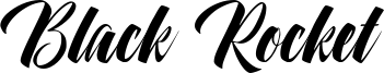 Black Rocket Font