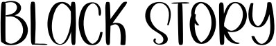 Black Story Font