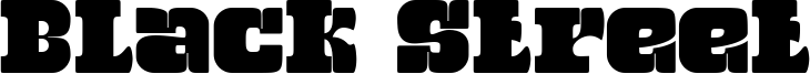 Black Street Font