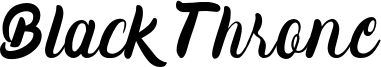 Black Throne Font