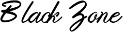 Black Zone Font