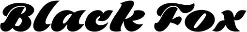 Black Fox Font