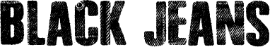 Black Jeans Font