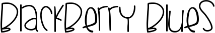 Blackberry Blues Font