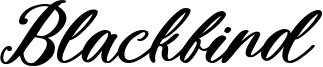 Blackbird Font