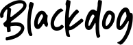 Blackdog Font