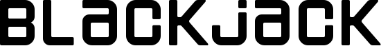 Blackjack Font