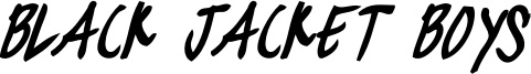 blackjacketboys-BoldItalic.otf