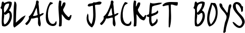 blackjacketboys-Regular.otf