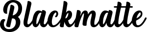 Blackmatte Font
