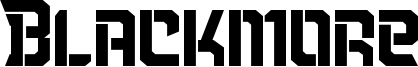 Blackmore Font