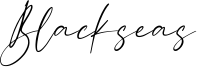 Blackseas Font