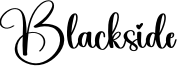 Blackside Font