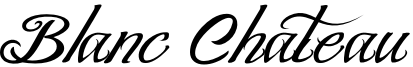 Blanc Chateau Font