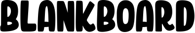 Blankboard Font