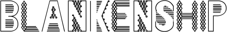 Blankenship Font