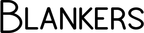Blankers Font