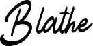 Blathe Font