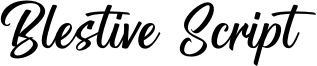 Blestive Script Font