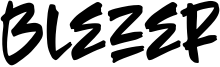 Blezer Font