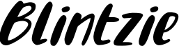 Blintzie Font