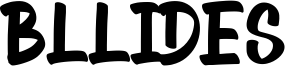 Bllides Font