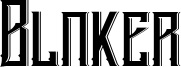 Blnker Font