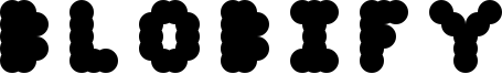 Blobify Font