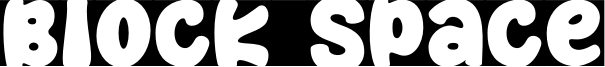Block Space Font