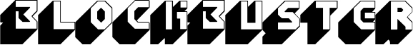 Blockbuster Font