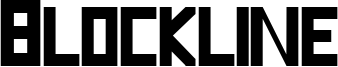 Blockline Font