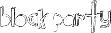 Block Party Font
