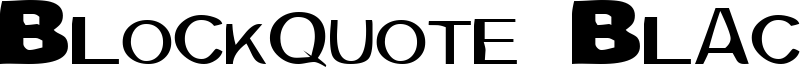 Blockquote Black Font