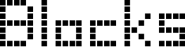 Blocks Font