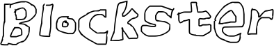 Blockster Font