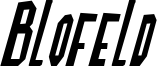 Blofeld Italic.otf