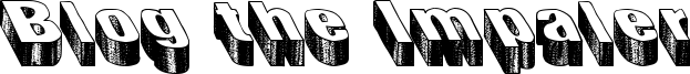 Blog the Impaler Font