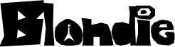 Blondie Font