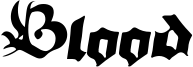 Blood Font