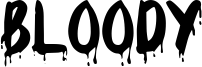Bloody Font