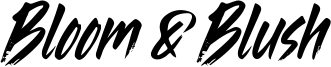 Bloom & Blush Font