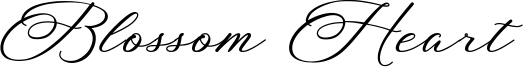 Blossom Heart Font