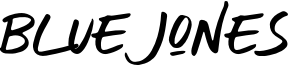 Blue Jones Font