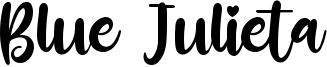 Blue Julieta.otf