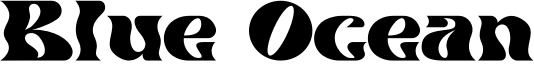 Blue Ocean Font